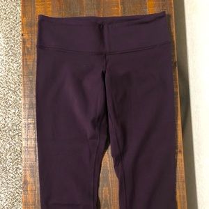 Lululemon wunder under crop 21”
